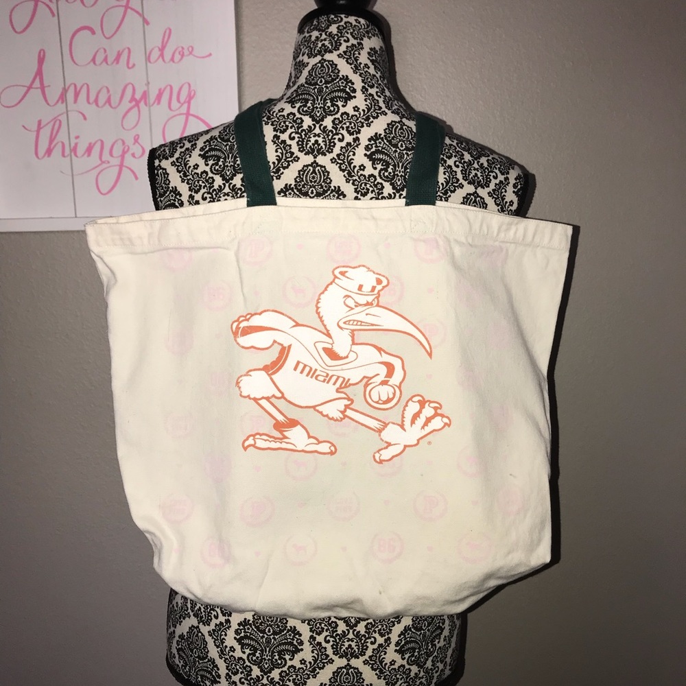 Pink by Victoria’s Secret Miami Hurricanes bag